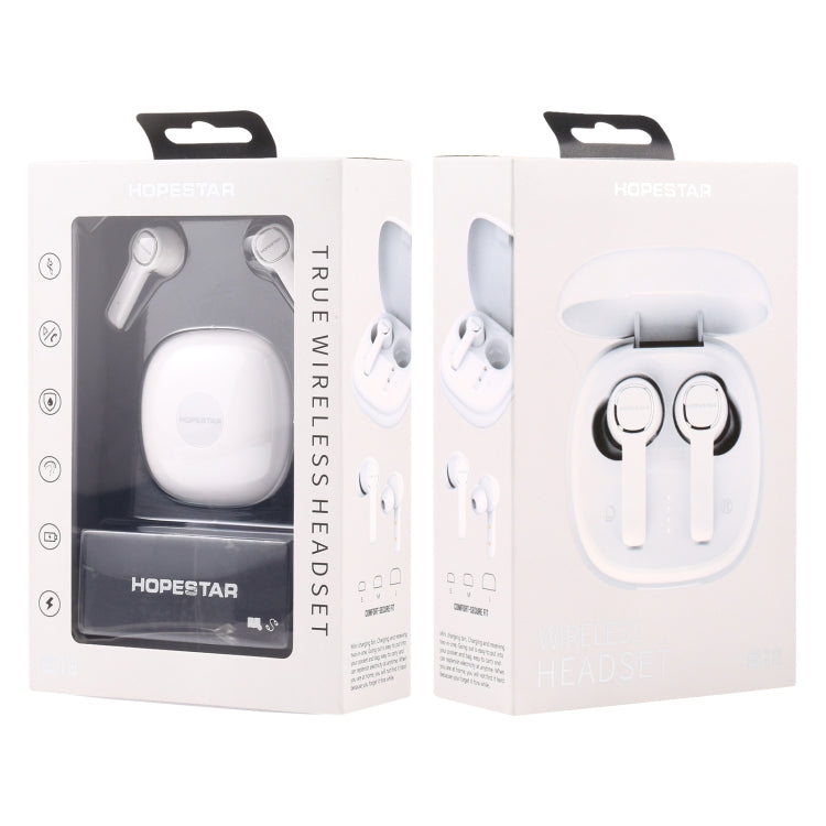 HOPESTAR S12 Bluetooth 5.0 True Wireless Bluetooth Earphone (White) - TWS Earphone by HOPESTAR | Online Shopping South Africa | PMC Jewellery