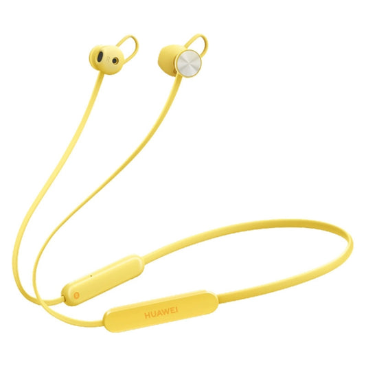 Original Huawei FreeLace Wireless Earphone Vibrant Edition (Muxi Yellow) - Neck-mounted Earphone by Huawei | Online Shopping South Africa | PMC Jewellery