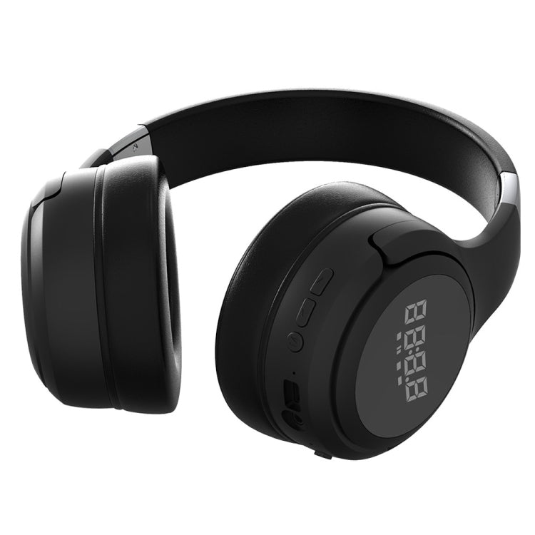 ZEALOT B28 Folding Headband Bluetooth Stereo Music Headset with Display (Black) - free shipping - PMC TechLife - Order now!