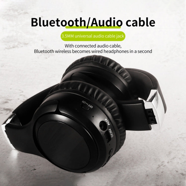 ZEALOT B28 Folding Headband Bluetooth Stereo Music Headset with Display (Black) - free shipping - PMC TechLife - Order now!