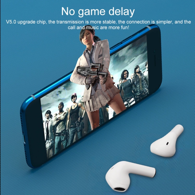 Pro 8 In-ear Touch Digital Display TWS Mini Wireless Bluetooth Earphone (White) - TWS Earphone by PMC TechLife | Online Shopping South Africa | PMC TechLife