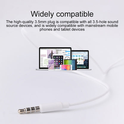 IVON E50 3.5mm Stereo Noise Reduction Earphone (White) - In Ear Wired Earphone by IVON | Online Shopping South Africa | PMC Jewellery