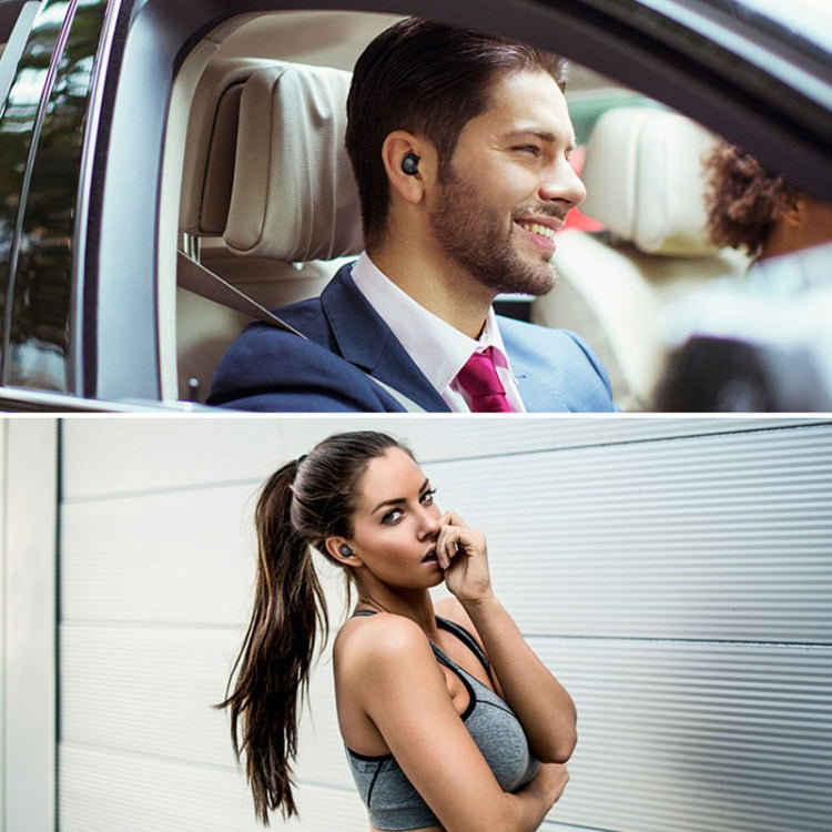 Drawer Type S2 Ear-in TWS Bluetooth V5.0 Wireless Earphones(Gold) - TWS Earphone by PMC TechLife | Online Shopping South Africa | PMC TechLife