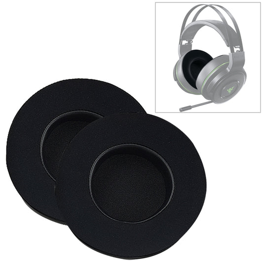 2 PCS For Razer Thresher Ultimate Earphone Cushion Gel Sponge Cover Earmuffs Replacement Earpads - Earmuff & Pad by PMC Jewellery | Online Shopping South Africa | PMC Jewellery