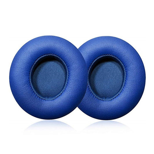 1 Pair Soft Sponge Earmuff Headphone Jacket for Beats Solo 2.0, Wired Version(Blue) - Earmuff & Pad by PMC Jewellery | Online Shopping South Africa | PMC Jewellery