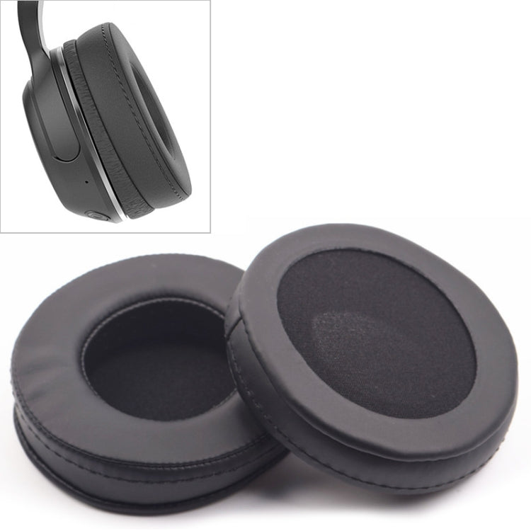 2 PCS For Skullcandy / HESH 2.0 HESH Thickened Earphone Cushion Cover Earmuffs Replacement Earpads with Mesh(Black) - Earmuff & Pad by PMC Jewellery | Online Shopping South Africa | PMC Jewellery