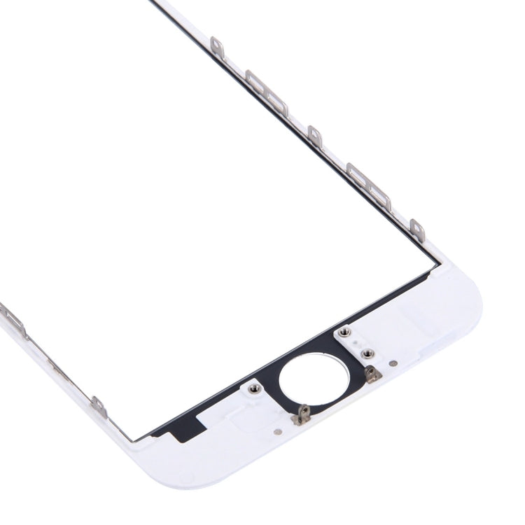 Front Screen Outer Glass Lens with Front LCD Screen Bezel Frame & OCA Optically Clear Adhesive for iPhone 6 Plus(White) - iPhone 6/6 Plus Parts by PMC Jewellery | Online Shopping South Africa | PMC Jewellery