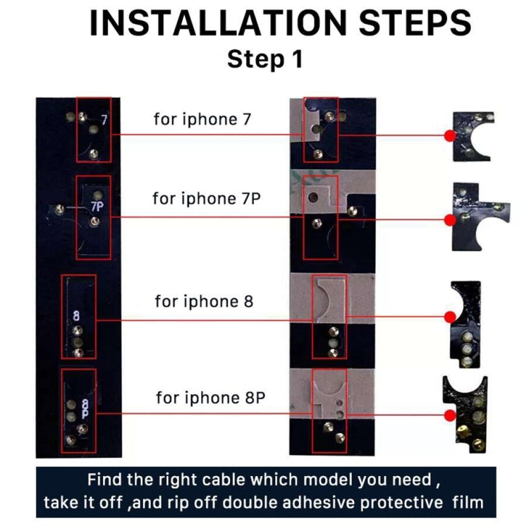 Home Button (5th gen) with Flex Cable for iPhone 8 Plus / 7 Plus / 8 / 7 (Black) - iPhone 8 Plus Parts by PMC TechLife | Online Shopping South Africa | PMC TechLife | Buy Now Pay Later Mobicred