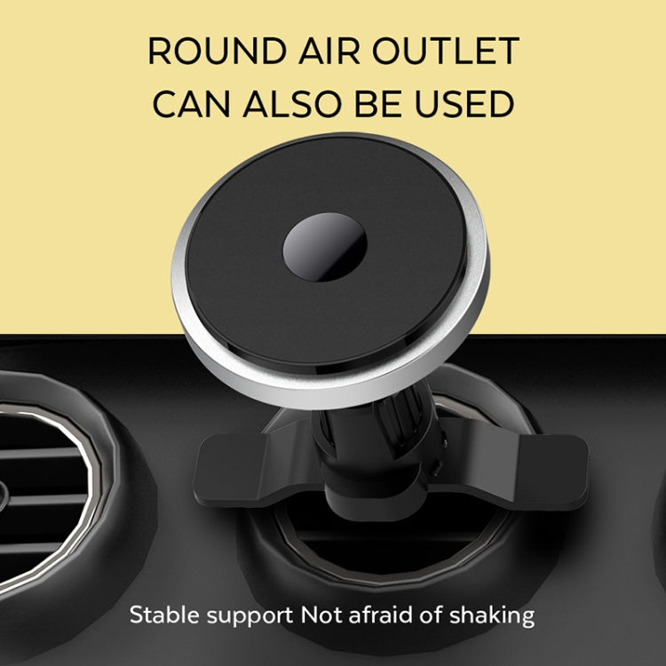 N5 Car Air Outlet Vent Mount Clamp Holder 15W Fast Charging Qi Magnetic Wireless Charger - Wireless Charger Holders by PMC Jewellery | Online Shopping South Africa | PMC Jewellery