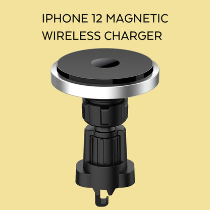 N5 Car Air Outlet Vent Mount Clamp Holder 15W Fast Charging Qi Magnetic Wireless Charger - Wireless Charger Holders by PMC Jewellery | Online Shopping South Africa | PMC Jewellery