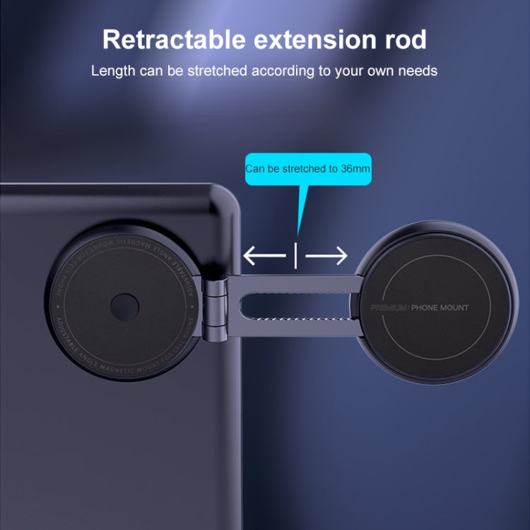 R-JUST HZ19 Car Mobile Phone Magnetic Bracket (Black) - free shipping - PMC TechLife - Order now!