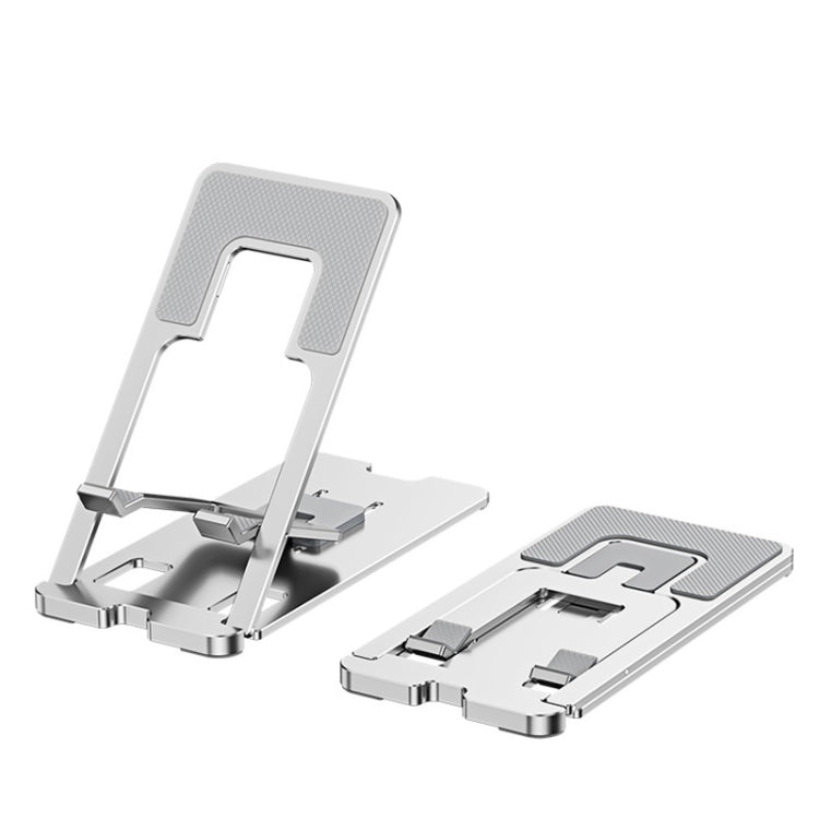 LK022 Portable Foldable Desktop Phone Holder (Silver) - Desktop Holder by PMC TechLife | Online Shopping South Africa | PMC TechLife