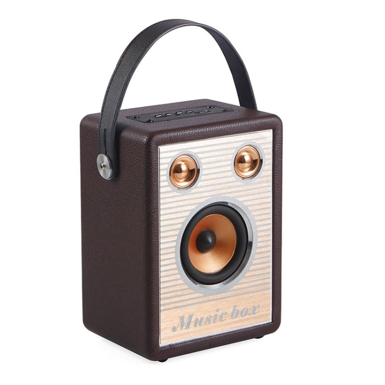 Handheld Wireless Bluetooth Speaker (Brown) - Desktop Speaker by PMC Jewellery | Online Shopping South Africa | PMC Jewellery