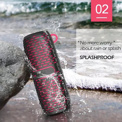 EBS-506 Portable Outdoor Waterproof Mini Subwoofer Wireless Bluetooth Speaker (Red) - Waterproof Speaker by PMC Jewellery | Online Shopping South Africa | PMC Jewellery