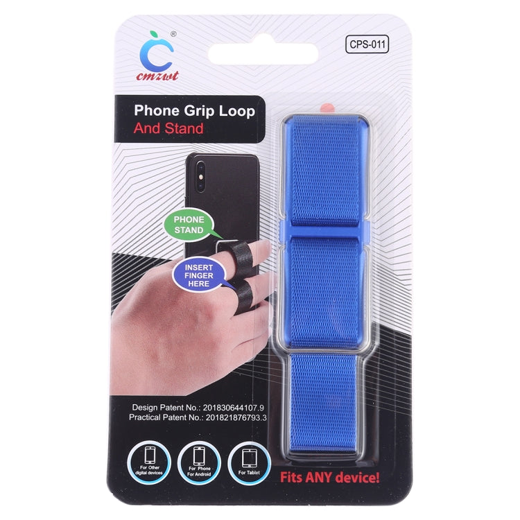 CPS-011 Universal Phone Grip Loop & Stand Holder (Dark Blue) - Ring Holder by PMC Jewellery | Online Shopping South Africa | PMC Jewellery