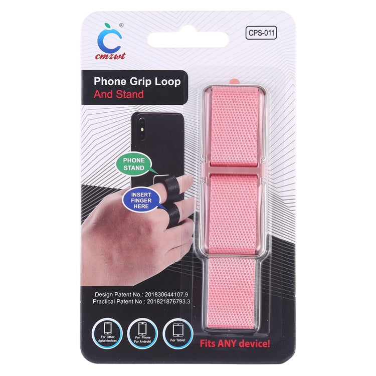 CPS-011 Universal Phone Grip Loop & Stand Holder (Pink) - Ring Holder by PMC Jewellery | Online Shopping South Africa | PMC Jewellery