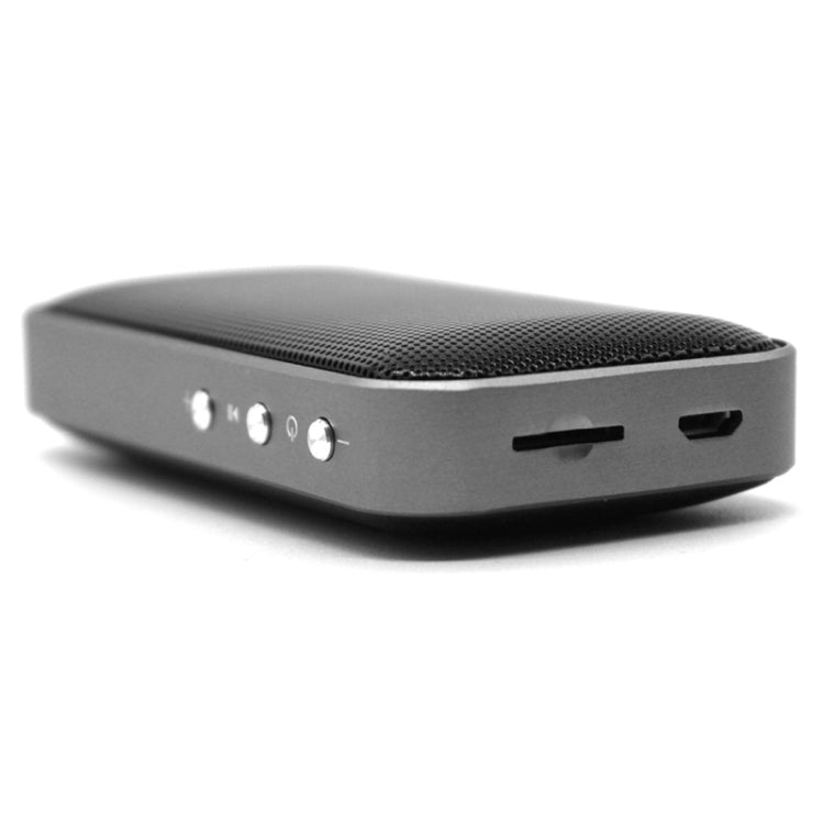 BT209 Outdoor Portable Ultra-thin Mini Wireless Bluetooth Speaker, Support TF Card & Hands-free Calling (Black) - Mini Speaker by PMC TechLife | Online Shopping South Africa | PMC TechLife