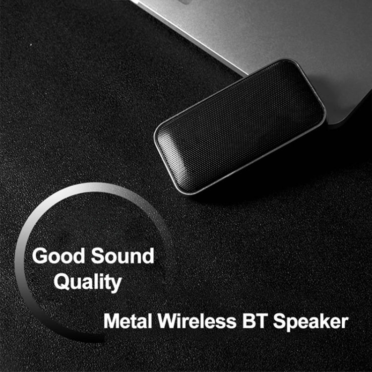 BT209 Outdoor Portable Ultra-thin Mini Wireless Bluetooth Speaker, Support TF Card & Hands-free Calling (Black) - Mini Speaker by PMC TechLife | Online Shopping South Africa | PMC TechLife