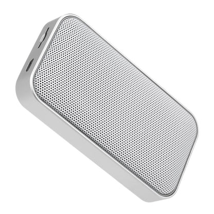 BT209 Outdoor Portable Ultra-thin Mini Wireless Bluetooth Speaker, Support TF Card & Hands-free Calling (Silver) - Mini Speaker by PMC Jewellery | Online Shopping South Africa | PMC Jewellery