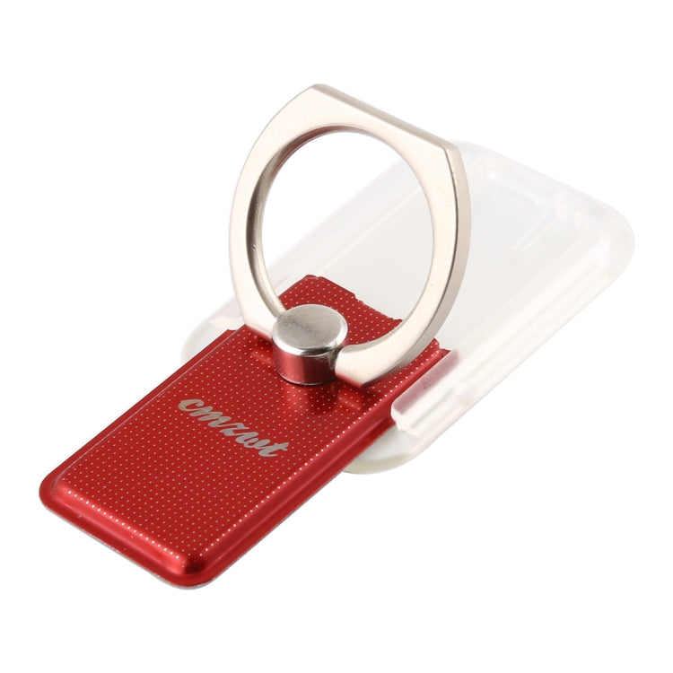 CPS-013 360 Degrees Rotate Freely Removable Magnetic Ring Stand Phone Holder, Support Wireless Charging(Red) - Ring Holder by PMC TechLife | Online Shopping South Africa | PMC TechLife