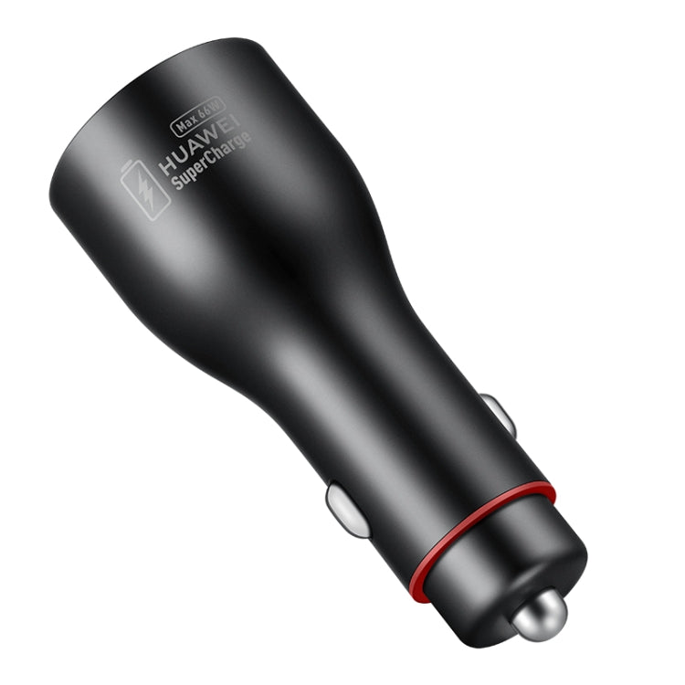 Original Huawei P0006 Dual USB Interface Super Fast Charging Car Charger (Max 66W) (Black) - Car Charger by Huawei | Online Shopping South Africa | PMC Jewellery