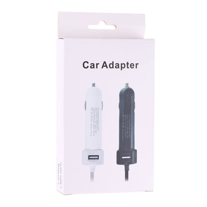 60W 5.1V 2.1A USB Interface Car Charger with 16.5V 3.65A L MagSafe Interface Data Cable(White) - Car Charger by PMC Jewellery | Online Shopping South Africa | PMC Jewellery