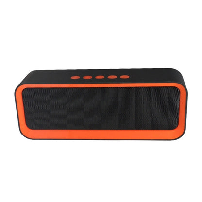 EBS-308 Outdoor Portable Mini Wireless Bluetooth Subwoofer Speaker(Orange) - Waterproof Speaker by PMC Jewellery | Online Shopping South Africa | PMC Jewellery