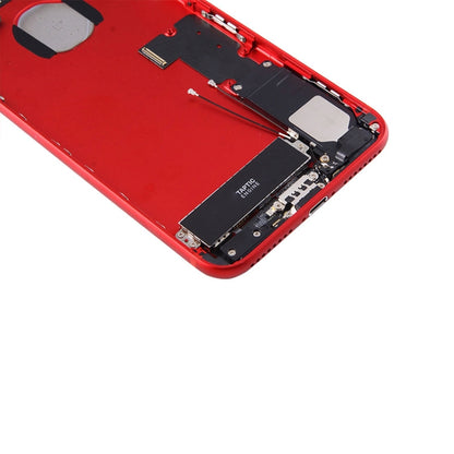 for iPhone 7 Plus Battery Back Cover Assembly with Card Tray(Red) - Back Cover by PMC Jewellery | Online Shopping South Africa | PMC Jewellery