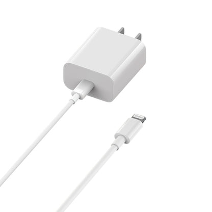 Original Xiaomi 20W MFi Certification USB-C / Type-C Charger with 8 Pin Cable, US Plug (White) - USB Charger by Xiaomi | Online Shopping South Africa | PMC Jewellery