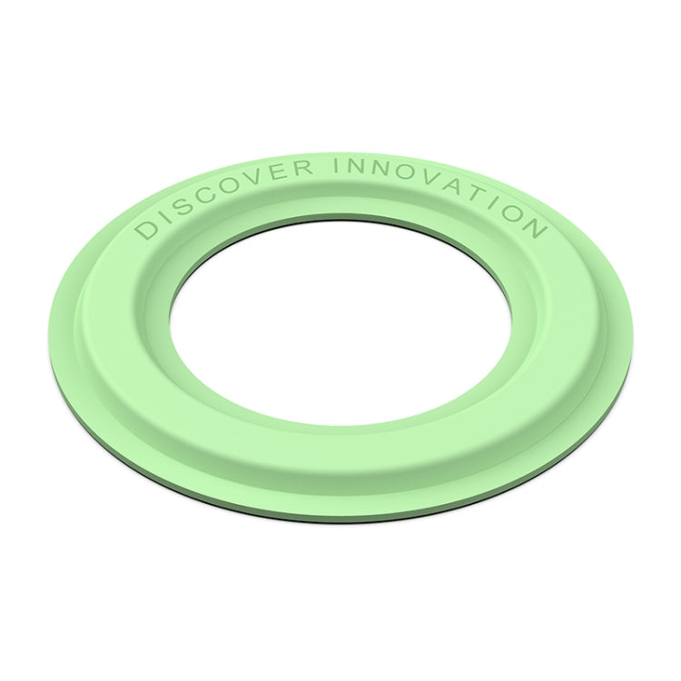 NILLKIN Portable PU Leather Magnetic Ring Sticker (Green) - Hand-Sticking Bracket by NILLKIN | Online Shopping South Africa | PMC TechLife | Buy Now Pay Later Mobicred