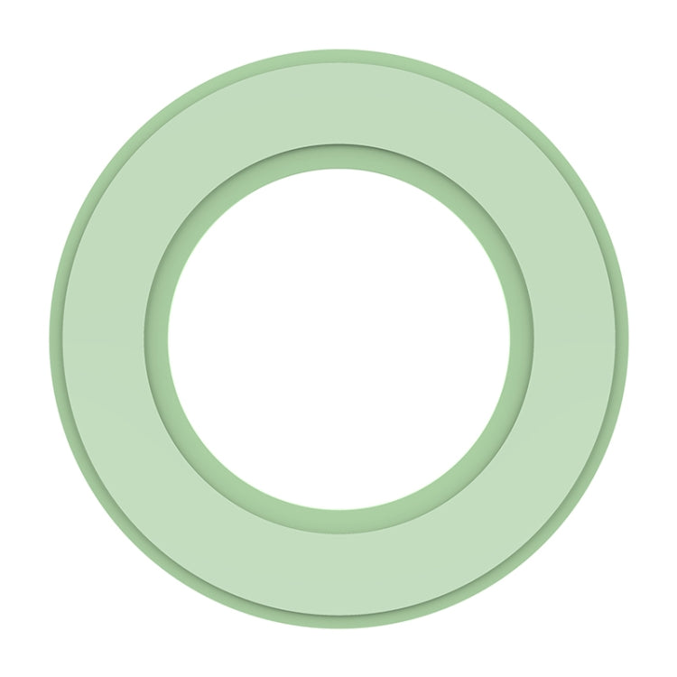 NILLKIN Portable PU Leather Magnetic Ring Sticker (Green) - Hand-Sticking Bracket by NILLKIN | Online Shopping South Africa | PMC TechLife | Buy Now Pay Later Mobicred
