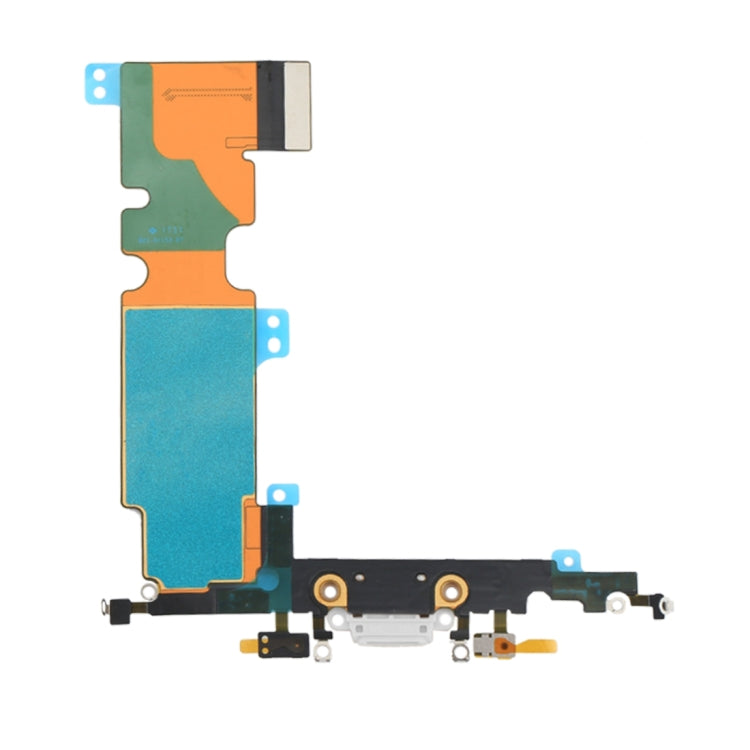 Charging Port Flex Cable for iPhone 8 Plus (White) - iPhone 8 Plus Parts by PMC TechLife | Online Shopping South Africa | PMC TechLife | Buy Now Pay Later Mobicred