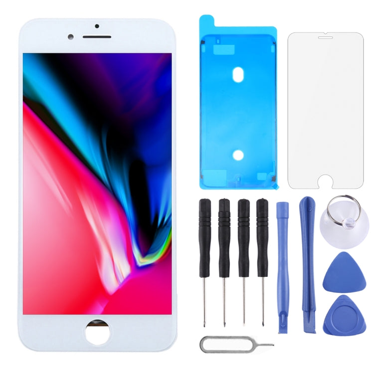 TFT LCD Screen for iPhone 8 Plus with Digitizer Full Assembly (White) - LCD Screen by PMC Jewellery | Online Shopping South Africa | PMC Jewellery