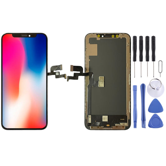 GX OLED Material LCD Screen and Digitizer Full Assembly for iPhone X - LCD Related Parts by PMC Jewellery | Online Shopping South Africa | PMC Jewellery