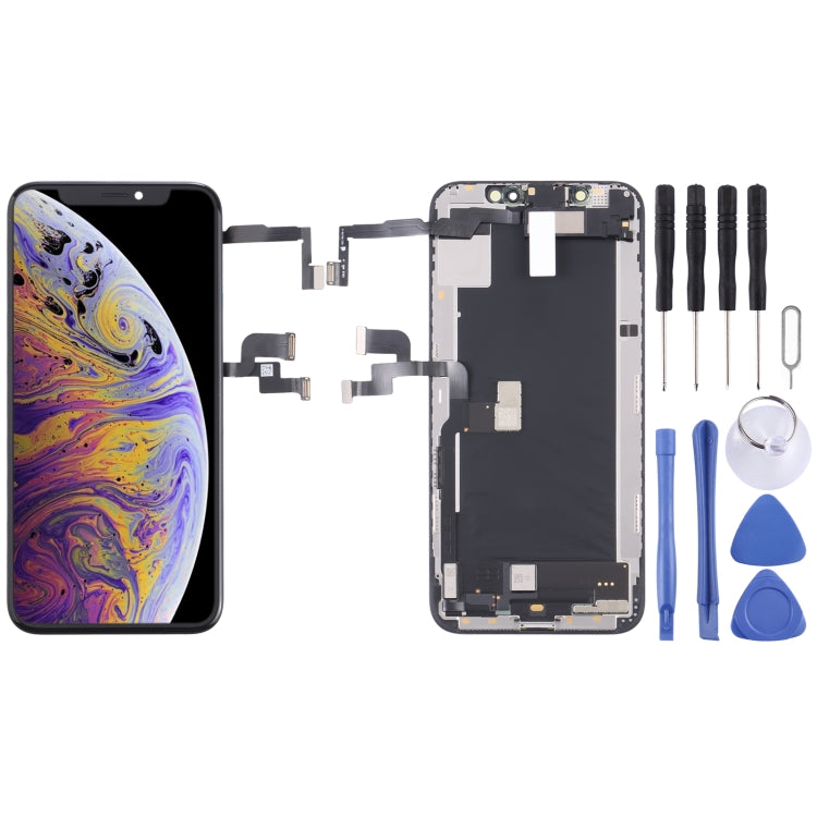 Original LCD Screen for iPhone XS Digitizer Full Assembly with Earpiece Speaker Flex Cable - LCD Related Parts by PMC Jewellery | Online Shopping South Africa | PMC Jewellery