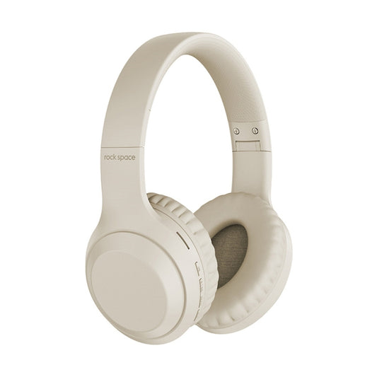 ROCK Space O2 HiFi Bluetooth 5.0 Wireless Headset with Mic, Support TF Card(White) - Headset & Headphone by ROCK | Online Shopping South Africa | PMC Jewellery | Buy Now Pay Later Mobicred