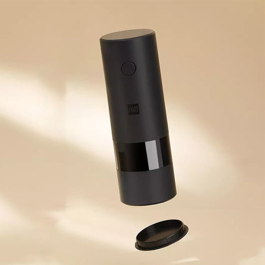 Original Xiaomi Youpin Huohou Electric Grinding Machine Automatic Mill Pepper Grinder(Black) - Stirrer & Squeezer by Xiaomi | Online Shopping South Africa | PMC Jewellery | Buy Now Pay Later Mobicred