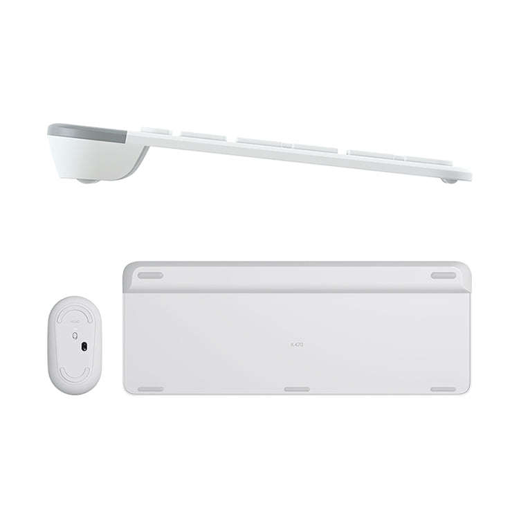 Logitech MK470 Wireless Silence Keyboard Mouse Set (White) - free shipping - PMC TechLife - Order now!