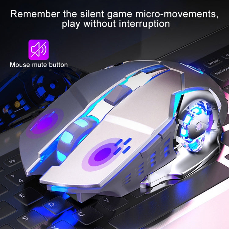 YINDIAO A4 2.4GHz 1600DPI 3-modes Adjustable Rechargeable Wireless Silent Gaming Mouse (Star Black) - free shipping - PMC TechLife - Order now!