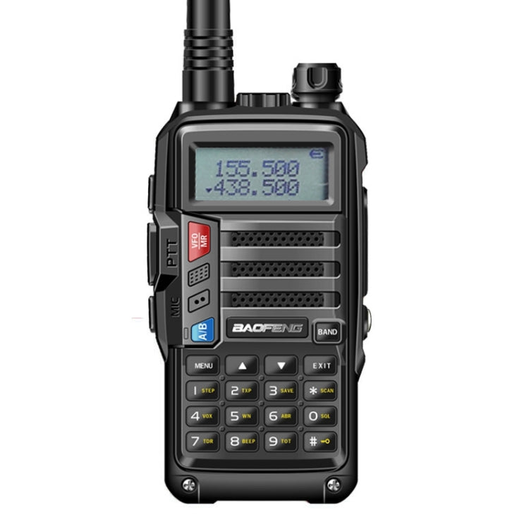Baofeng BF-UV5R Plus S9 FM Interphone Handheld Walkie Talkie, EU Plug(Black) - free shipping - PMC TechLife - Order now!
