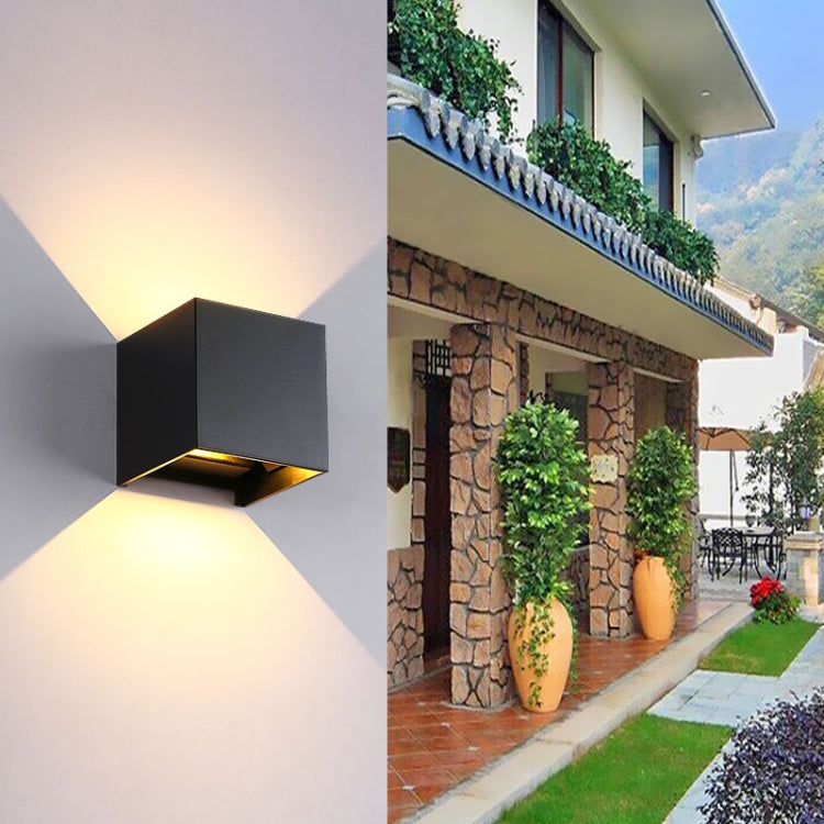 6W Light Shape Adjustable Aluminum Shell COB LED Wall Light, IP65 Waterproof Cubic Shape Outdoor and Indoor Decorative Light for Living Room, Bedroom, Aisle, Hotel, AC 85-265V -  by PMC Jewellery | Online Shopping South Africa | PMC Jewellery