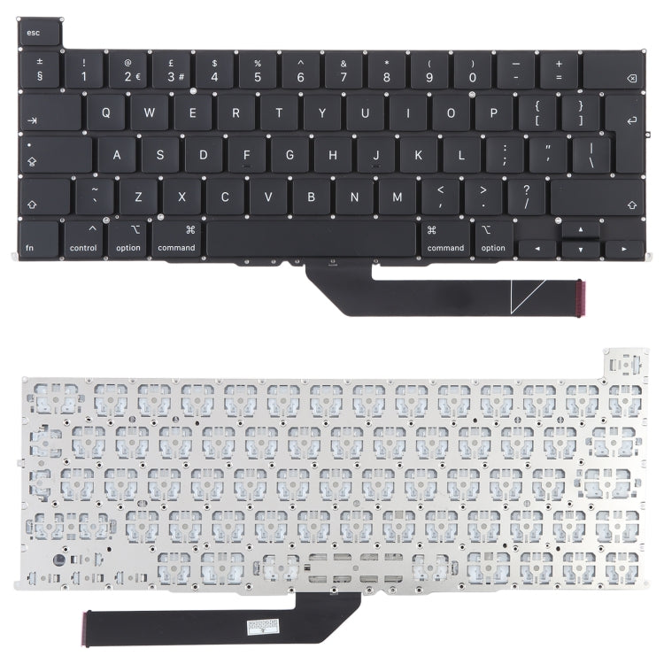 UK Version Keyboard for Macbook Pro 16 inch A2141 - Keyboard by PMC TechLife | Online Shopping South Africa | PMC TechLife