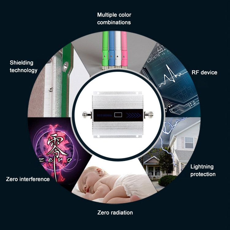 DCS-LTE 4G Phone Signal Repeater Booster, UK Plug - Boosters by PMC TechLife | Online Shopping South Africa | PMC TechLife