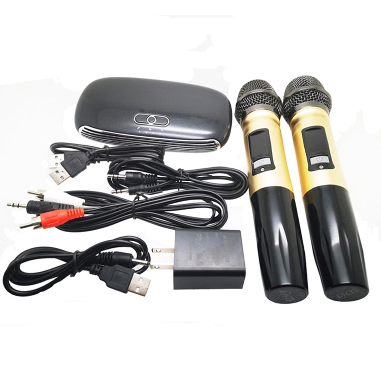 K8 Home Wireless Bluetooth Karaoke Box for Smart TV, Smart TV Box, Set Top Box, PC, Smart Phone(Black) - Microphone by PMC TechLife | Online Shopping South Africa | PMC TechLife