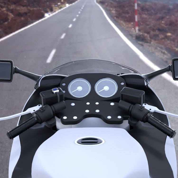 WUPP ZH-983C1 Motorcycle Modified Intelligent Electric Heating Hand Cover Heated Grip Handlebar with Three Gear Temperature Control(Black) - Grips by WUPP | Online Shopping South Africa | PMC Jewellery | Buy Now Pay Later Mobicred