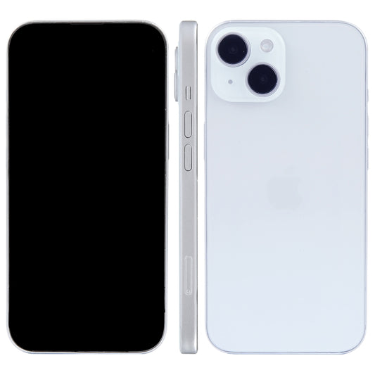 For iPhone 15 Black Screen Non-Working Fake Dummy Display Model (White) - For iPhone & iPad by PMC Jewellery | Online Shopping South Africa | PMC Jewellery