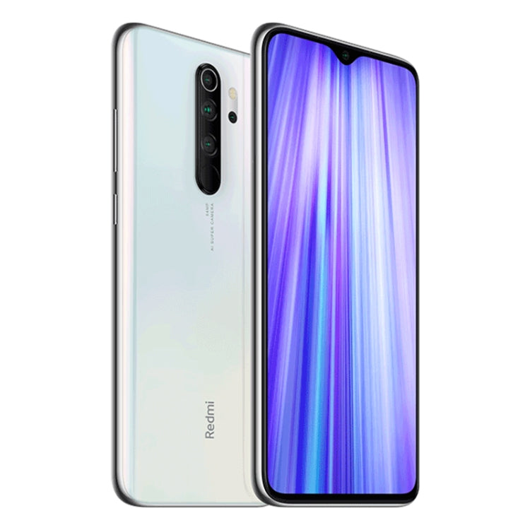 [HK Warehouse] Xiaomi Redmi Note 8 Pro, 64MP Camera, 6GB+128GB, Quad AI Back Cameras, 4500mAh Battery, Face ID & Fingerprint Identification, 6.53 inch Waterdrop Notch Screen MIUI 10 MTK Helio G90T Octa Core up to 2.05GHz, Network: 4G, Dual SIM, NFC(White) - Xiaomi Redmi by Xiaomi | Online Shopping South Africa | PMC Jewellery