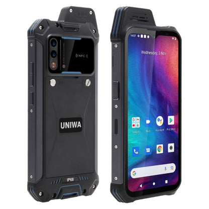 UNIWA W888 Explosion-proof Rugged Phone, 4GB+64GB, IP68 Waterproof Dustproof Shockproof, 5000mAh Battery, 6.3 inch Android 11 MTK6765 Helio P35 Octa Core up to 2.35GHz, Network: 4G, NFC, OTG(Black) - UNIWA by UNIWA | Online Shopping South Africa | PMC Jewellery