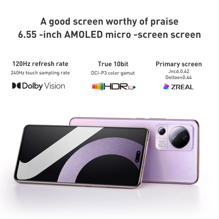 Xiaomi Civi 2 5G, 50MP Camera, 8GB+256GB, Triple Back Cameras + Dual Front Cameras, In-screen Fingerprint Identification, 4500mAh Battery, 6.55 inch MIUI 13 / Android 12 Snapdragon 7 Octa Core 4nm up to 2.4GHz, Network: 5G, NFC (White) - Xiaomi MI by Xiaomi | Online Shopping South Africa | PMC Jewellery | Buy Now Pay Later Mobicred