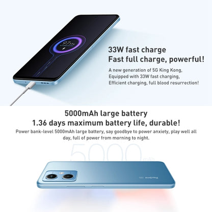 Xiaomi Redmi Note 12 5G, 48MP Camera, 6GB+128GB, Dual Back Cameras, 5000mAh Battery, Side Fingerprint Identification, 6.67 inch MIUI 13 Qualcomm Snapdragon 4 Gen1 Octa Core up to 2.0GHz, Network: 5G, Dual SIM, IR, Not Support Google Play(Black) - Xiaomi Redmi by Xiaomi | Online Shopping South Africa | PMC Jewellery | Buy Now Pay Later Mobicred